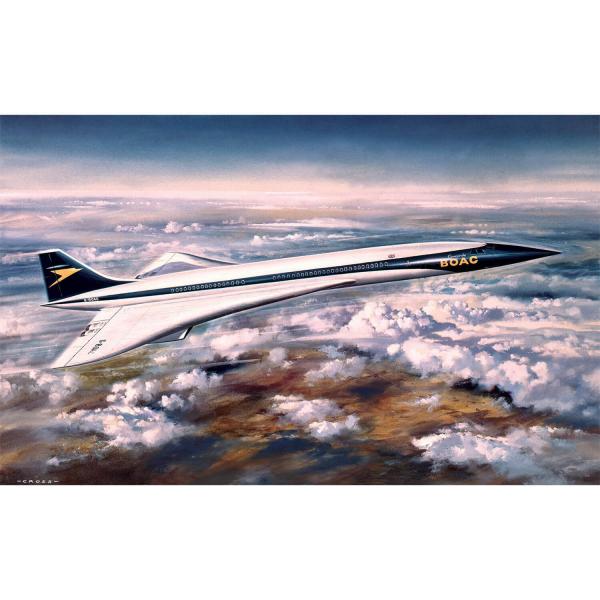 Maquette avion : Vintage Classics : Concorde Prototype (BOAC) - Airfix-A05170V
