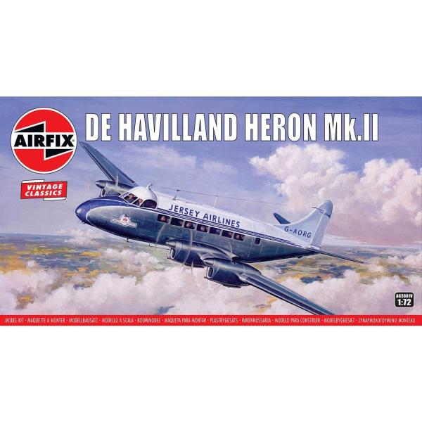 Maquette avion : Vintage Classics : De Havilland Heron MkII - Airfix-A03001V