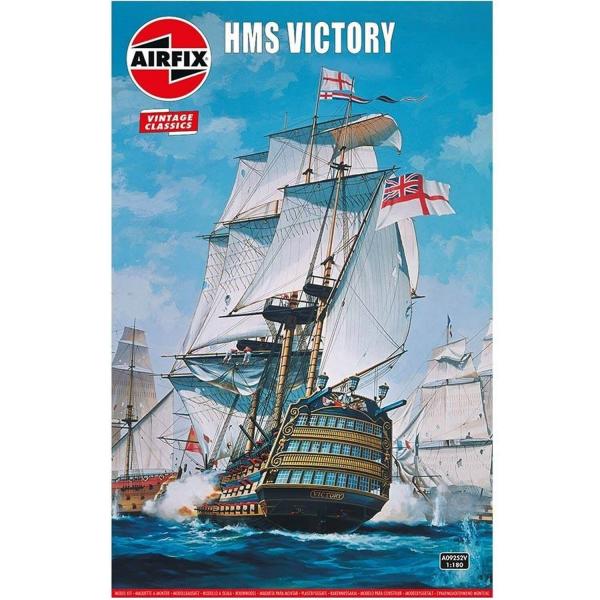 HMS Victory 1765, Vintage Classics - 1:180e - Airfix - Airfix-A09252V