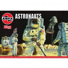 Figuras clásicas vintage: astronautas