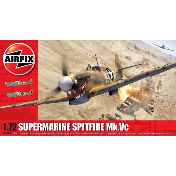 Maquette Avion : Supermarine Spitfire Mk.Vc - Airfix-A02108