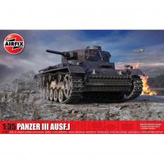 Maquette char : Panzer III AUSF J