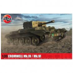 Maquette Chars : Cruiser Mk.VIII A27M Cromwell Mk.IV / Mk.VI