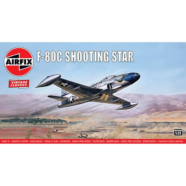 Maqueta de avión: Vintage Classics: Lockheed F-80C Shooting Star - Airfix-A02043V