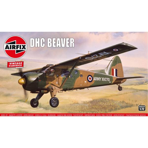 Aircraft model: Vintage Classics: De Havilland Beaver - Airfix-A03017V