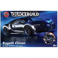 QUICKBUILD: Bugatti Chiron Car - Black