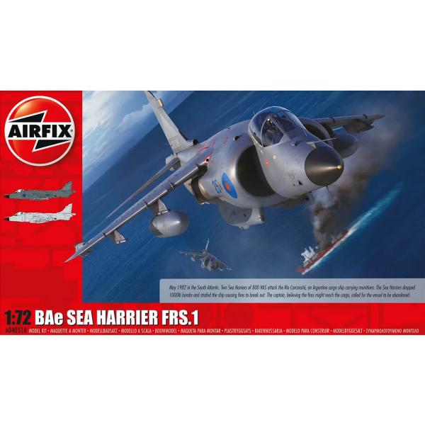 Maquette Avion : BAe Sea Harrier FRS.1 - Airfix-A04051A