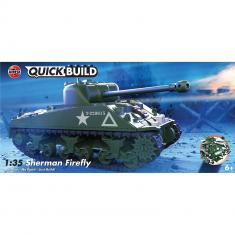 Maquette voiture : quickbuild : Sherman Firefly