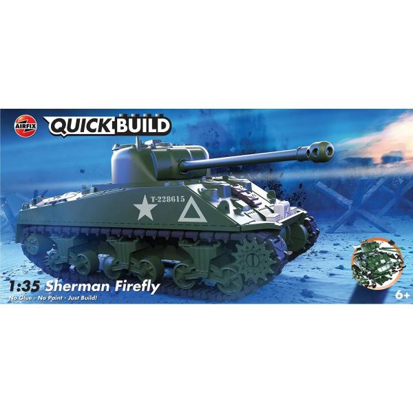 Maquette voiture : quickbuild : Sherman Firefly - Airfix-J6042