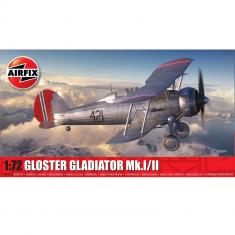 Maquette avion : Gloster Gladiator Mk.I/Mk.II