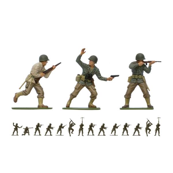 Figurines 2ème Guerre Mondiale : Vintage Classcis : WWII U.S. Infantry - Airfix-A02703V