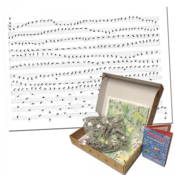 1080 pieces puzzle: Music - Akena-58115