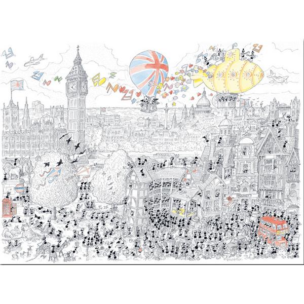1080 pieces puzzle: London - Akena-58109