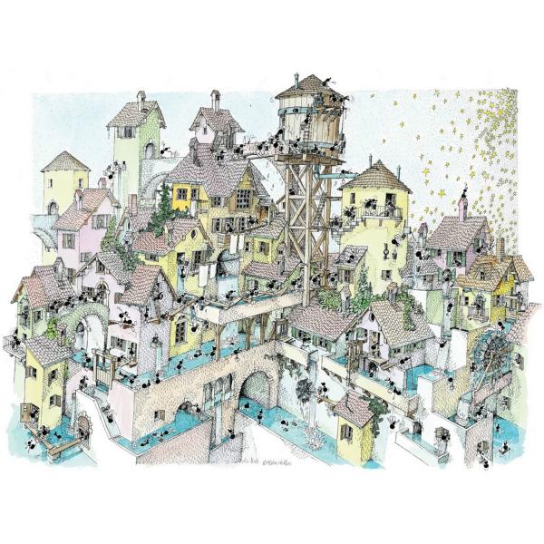 1080 pieces jigsaw puzzle: the city of water - Akena-58139