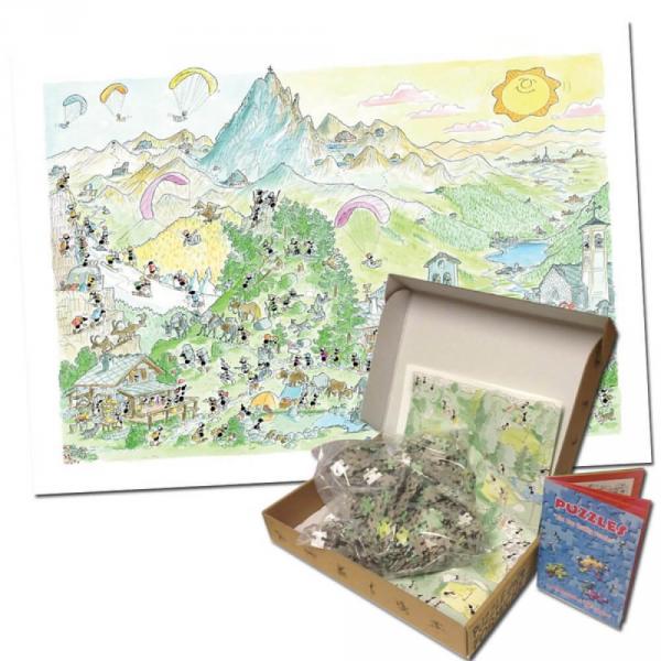 1080 pieces puzzle: Mountain - Akena-58112