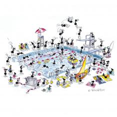 Puzzle 540 pièces : La piscine