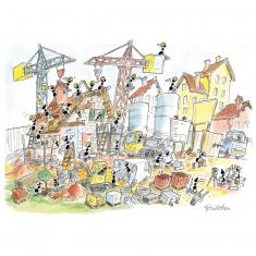 Puzzle 540 pièces : Le chantier