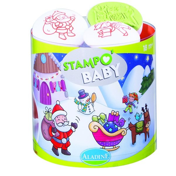 Tampons Stampo Baby : Noël - Aladine-03805