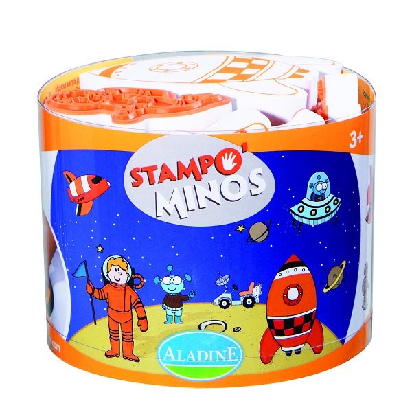 Tampons Stampo Minos : Espace - Aladine-85124