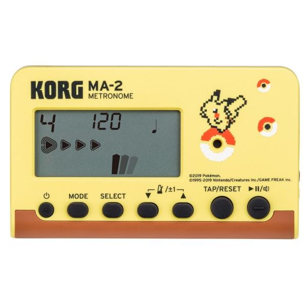 Métronome Korg  MA-2 : Pokemon Pikachu édition collector - Algam-EKO MA-2PK