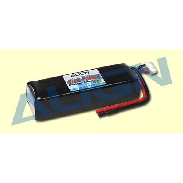 Accu 6S1P 22.2V 1100mAh/40C - Align - ALG-HBP11001T