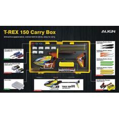 Valise de transport jaune T-rex 150 - Align