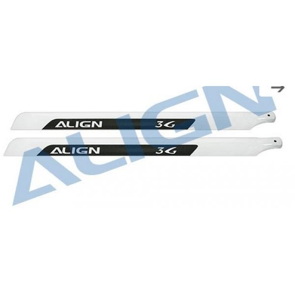 Pales carbone 3G 690mm - Align - HD690NT