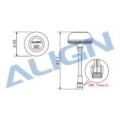 Antenne Cloverleaf RX SMA Align HEP00015T