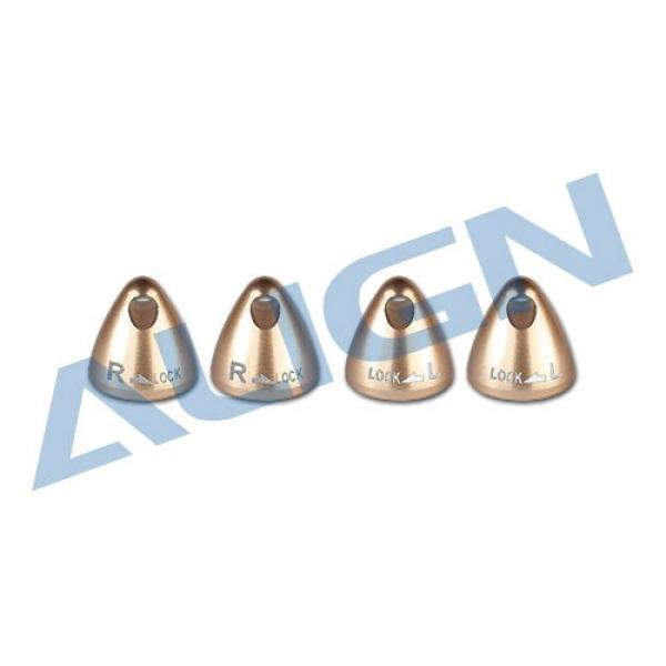 M425001XVT Écrous d'hélices MR25 alu Champagne Gold - Align - M425001XVT