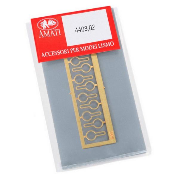 Wooden model boat accessory: estropes for sheep caps 5 mm - Amati-B4408-02