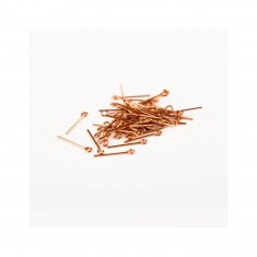 Model boat accessories: Ultra thin copper pitons, 100 pieces