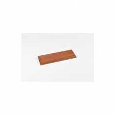Accessory for wooden model boat: Varnished wooden base 30 X 10 X 2 cm