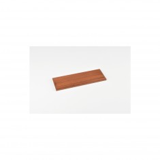 Accessoire pour maquette bateau en bois : Socle en bois vernis 30 x 10 x 2 cm