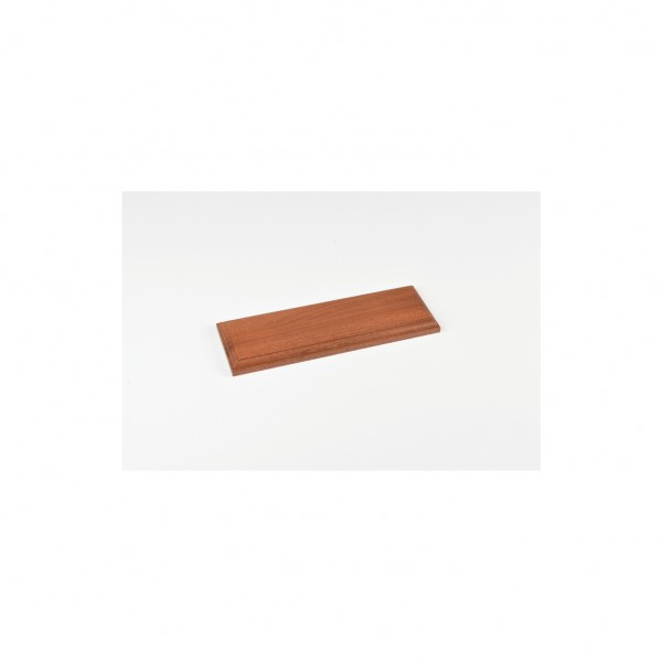 Accessory for wooden model boat: Varnished wooden base 30 X 10 X 2 cm - Amati-B5695.30