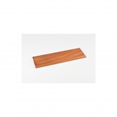 Accessory for wooden model boat: Varnished wooden base 40 X 12 X 2 cm