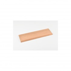Accessory for wooden model boat: Natural wooden base 40 X 12 X 2 cm