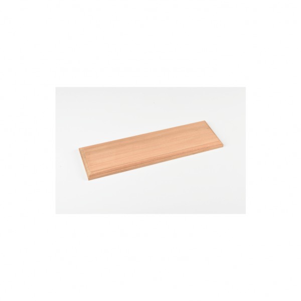 Accessory for wooden model boat: Natural wooden base 40 X 12 X 2 cm - Amati-B5696.40