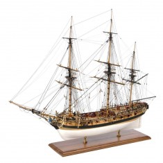 Maquette bateau en bois : HMS Fly