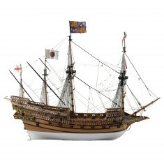 Wooden model ship: Revenge 1577