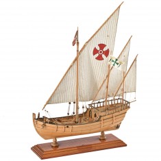 Wooden ship model: Niña