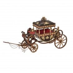 Wooden model: Ducal carriage from 1819