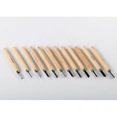 Modellwerkzeuge: Sets mit 12 Scheren