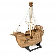 Wooden ship model: Coca