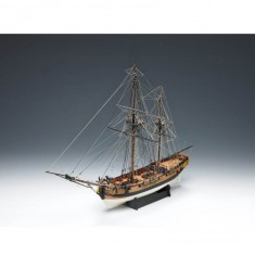Schiffsmodell aus Holz: HMS Granado