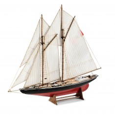 Schiffsmodell aus Holz: Bluenose