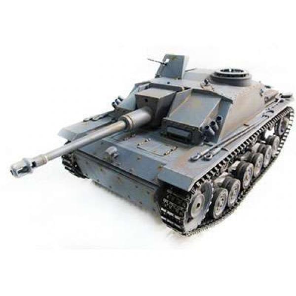 A Saisir : Stug III 1/16 FULL METAL & EFFETS SONORES & FINITION MAQUETTE - Reconditionné - 23082-REC1702