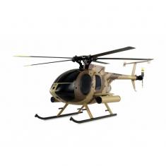 Hélicoptère AFX MD500E Militaire brushless 4-Kanal 325mm 6G RTF - Marron