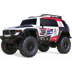 Dirt Climbing SUV Race Crawler 4WD 1:10 RTR Blanc et Rouge