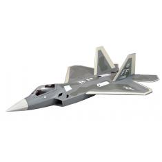 AMEWI AMXFlight F-22 Raptor Jet gris EPO ARF