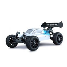 Buggy Planet Pro 4WD brushless 1:8e RTR Blanc - Bleu